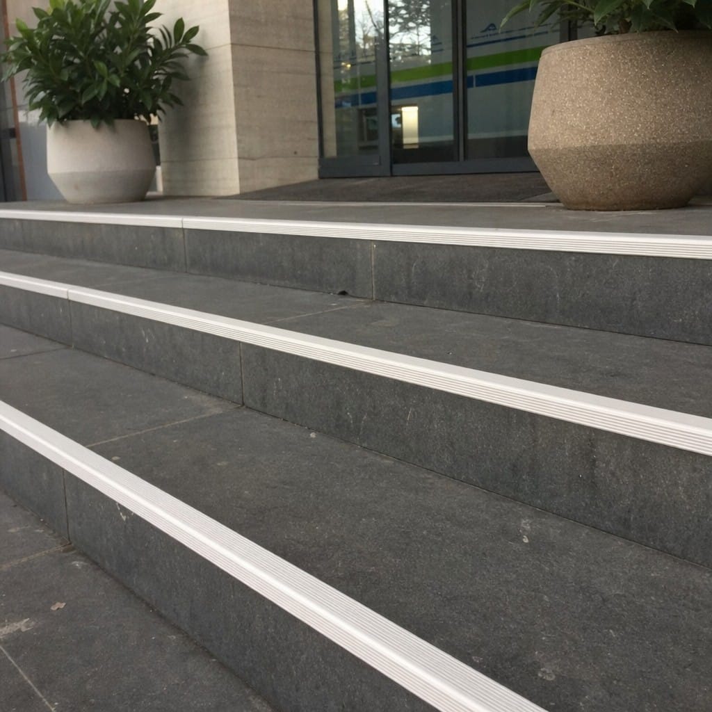 Customer photo review of Tape PVC Adhesive for Stair Nosing Inserts 38mm 50mm