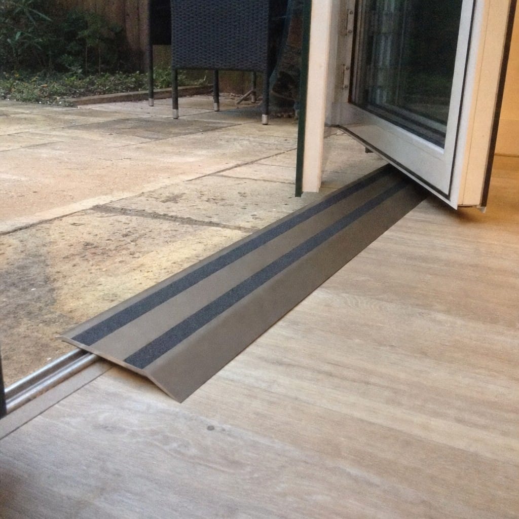 Customer photo review of Transition Strip 50x15mm Aluminium Self Adhesive Doorway Threshold
