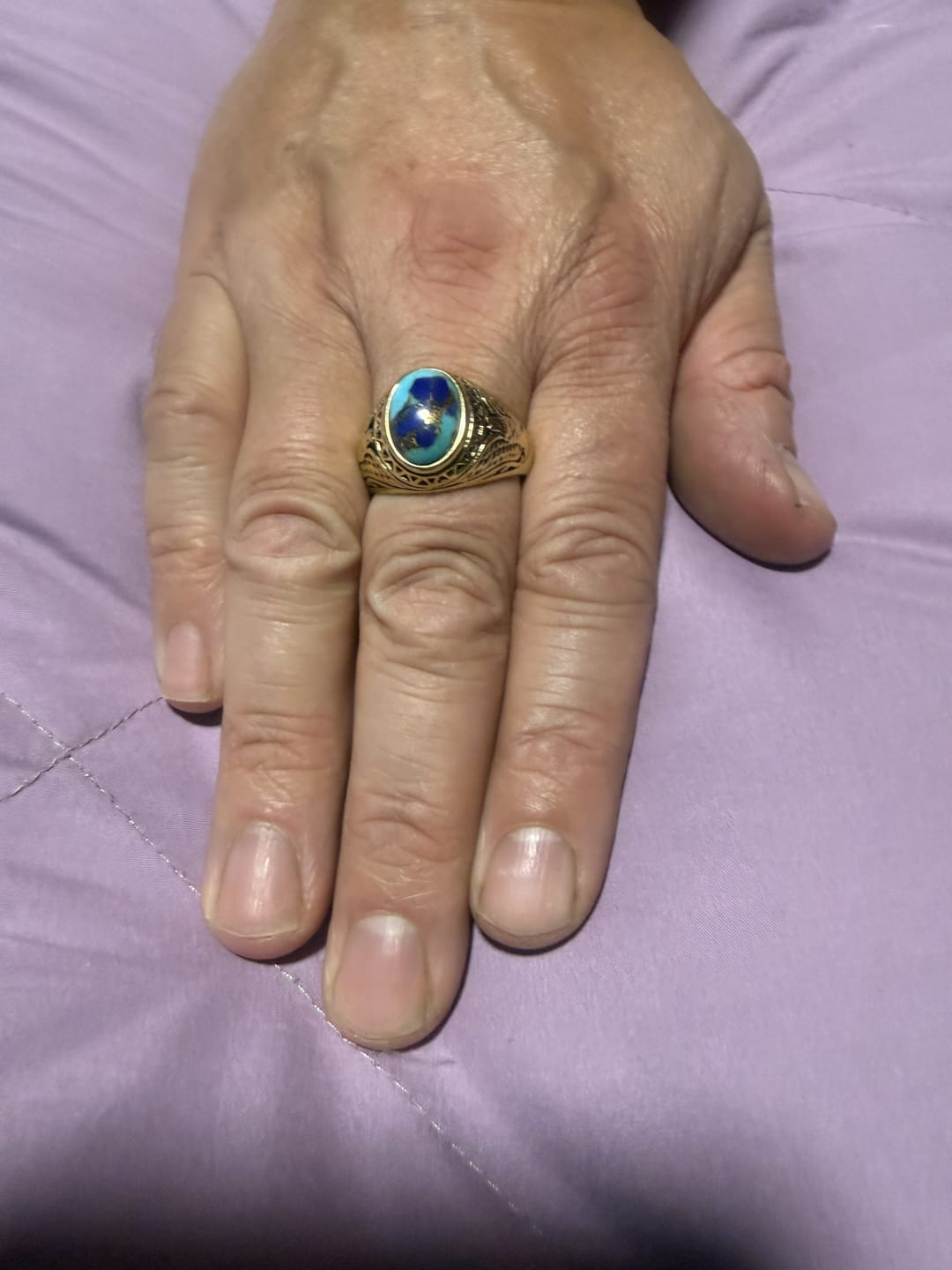 Customer photo review of Wings Of Freedom Ring