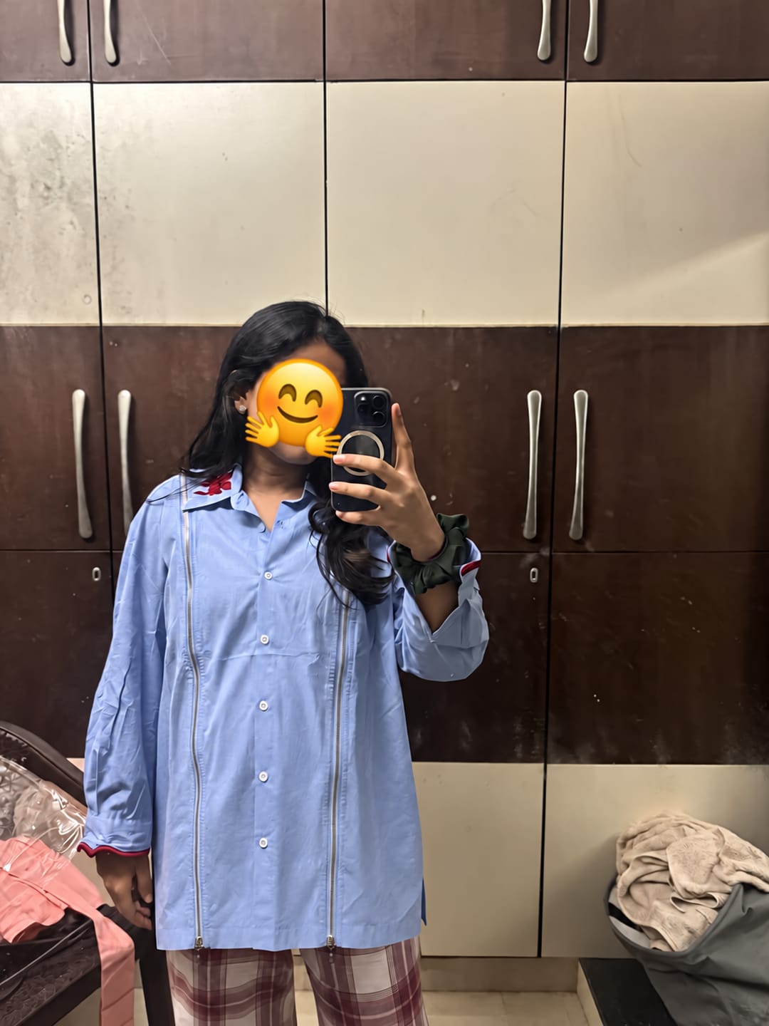 Customer photo review of Iris Shirt