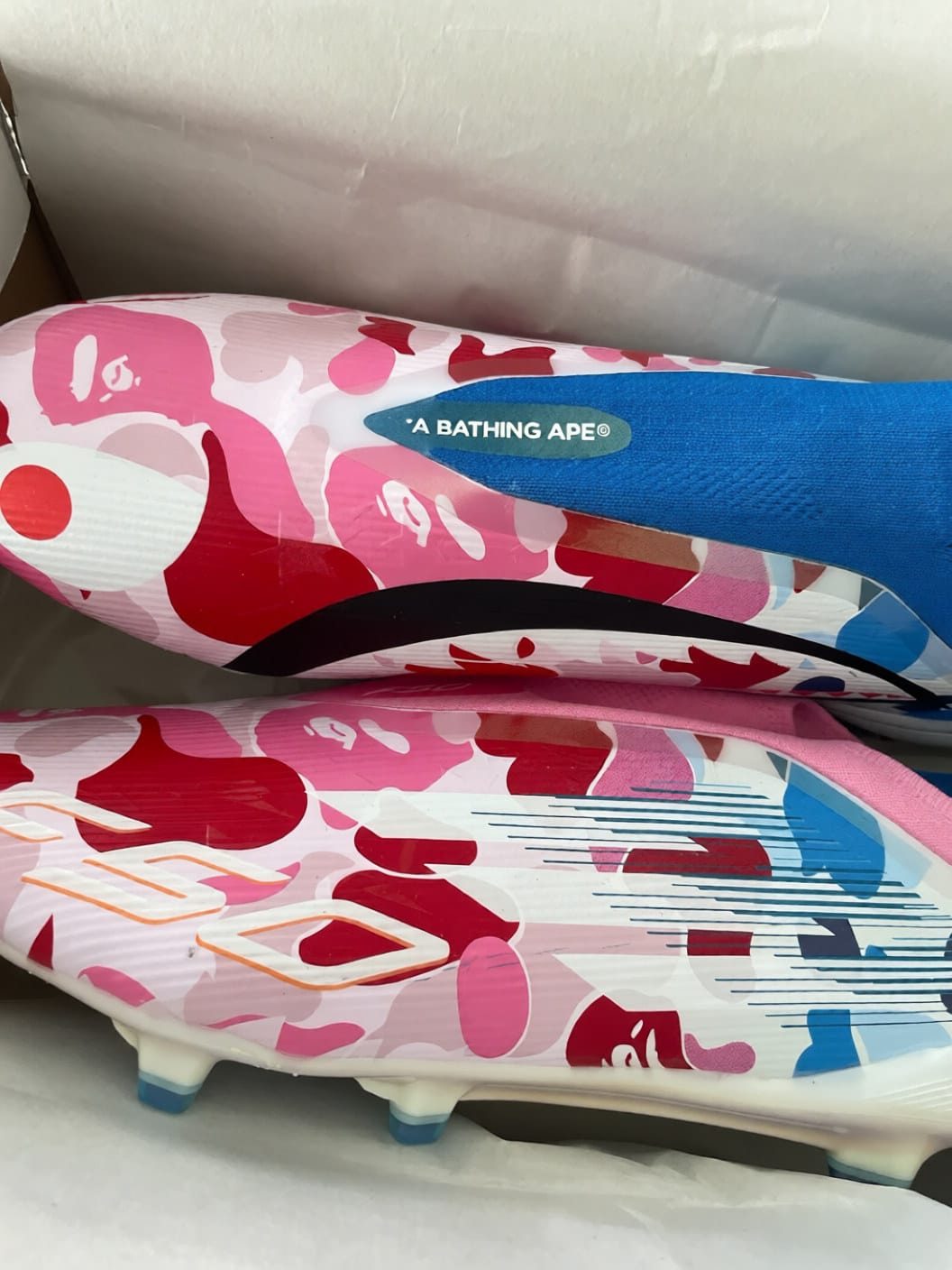 Customer photo review of F50 Elite Laceless FG X BAPE