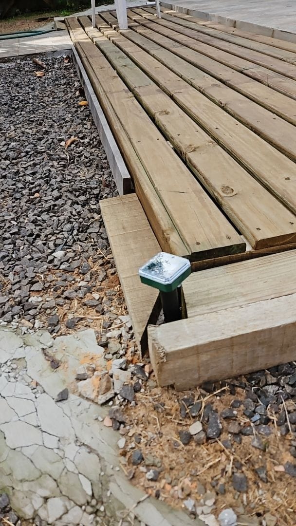 Customer photo review of Repelente Solar Ultra Sônico Espanta Pragas 24 Horas A Prova d'água