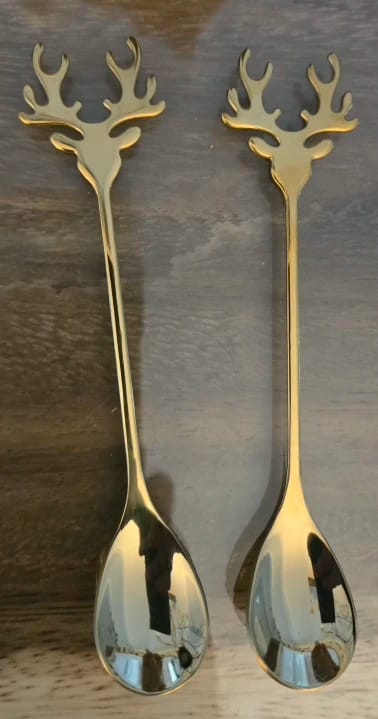 Customer photo review of Festive Serving Decor Cutlery Set