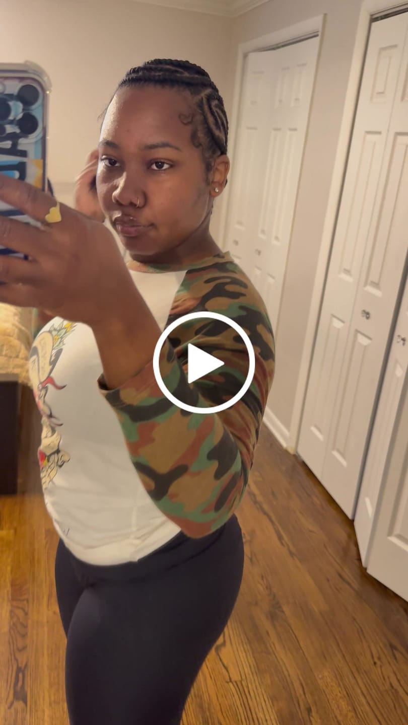 Customer video review of FOR THE GIRLS RAGLAN