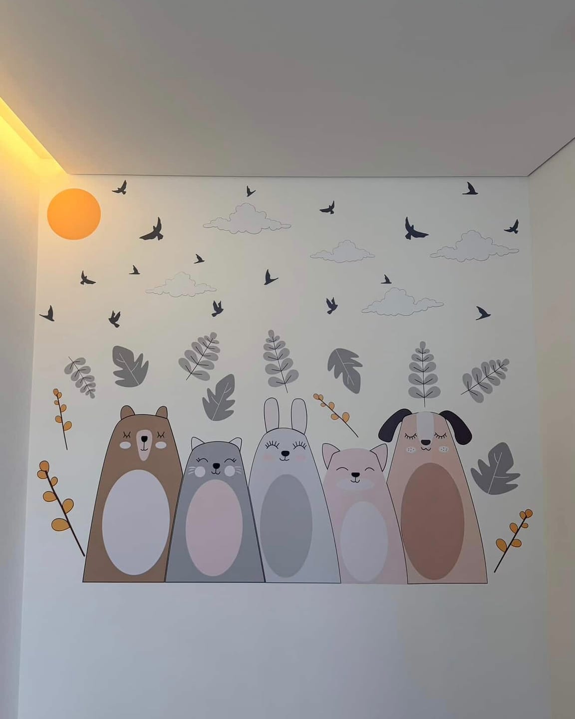 Customer photo review of Animals Wall decals 9.6