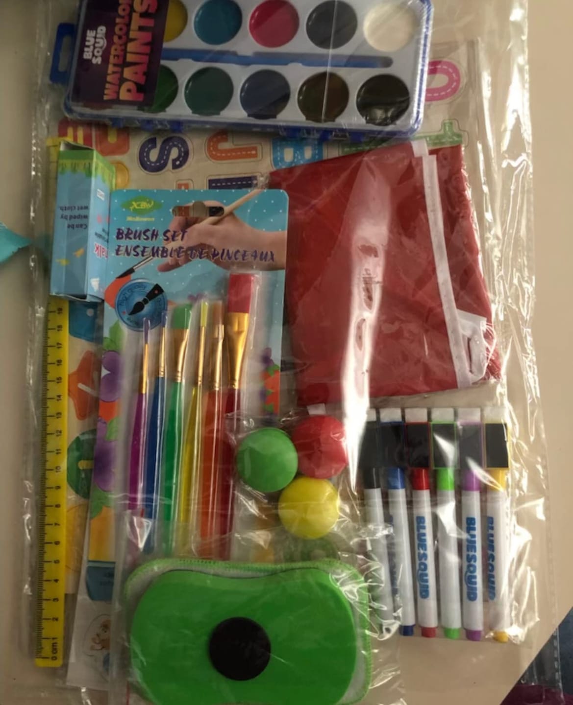Customer photo review of Art Easel with 100+ Accessories