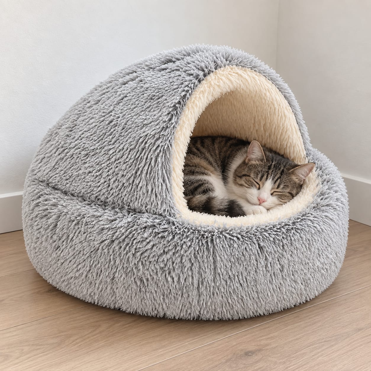 Customer photo review of The Human Dog Bed: A Sofa for You & Your Pet