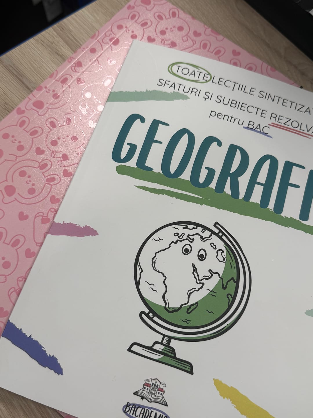 Customer photo review of Carte Geografie Bacalaureat Bacademia