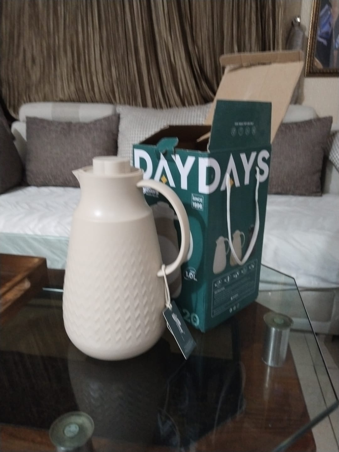 Customer photo review of D-Days 1L Insulated Glass Thermose - KE-W100