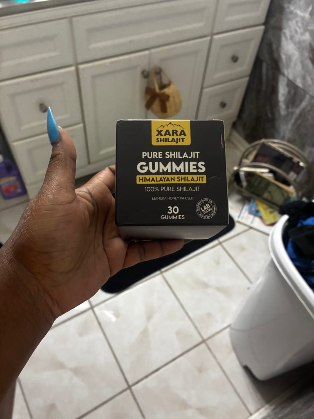 Customer photo review of XARA SHILAJIT® Pure Shilajit Gummies