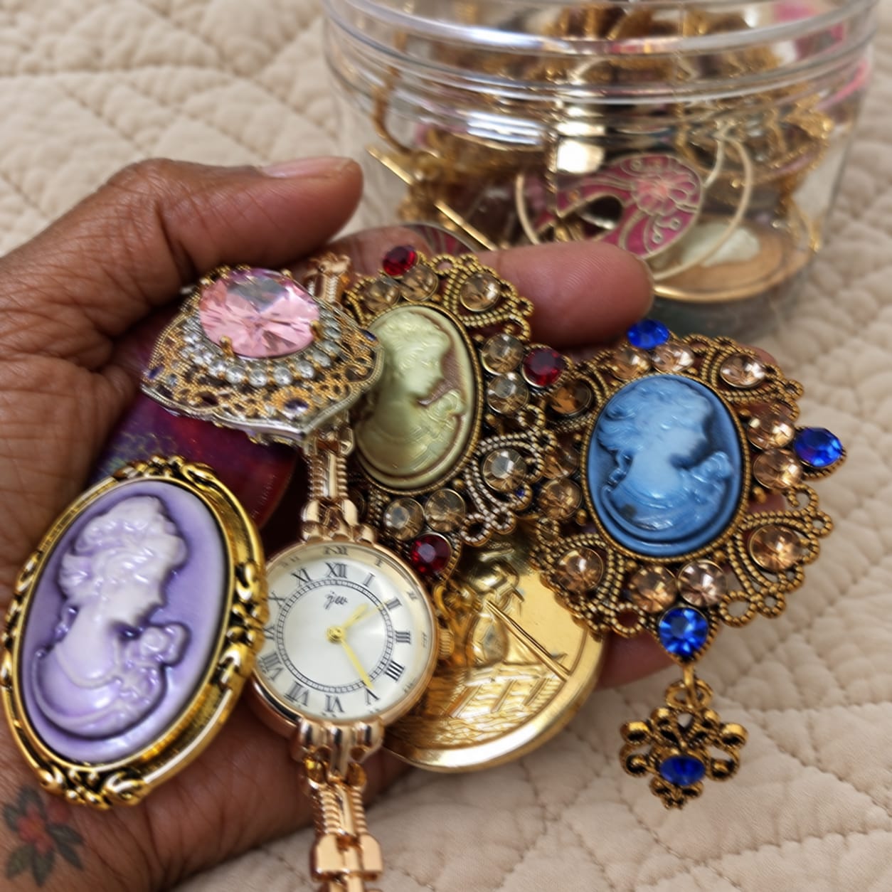 Customer photo review of Mystery Jewelry Jar
