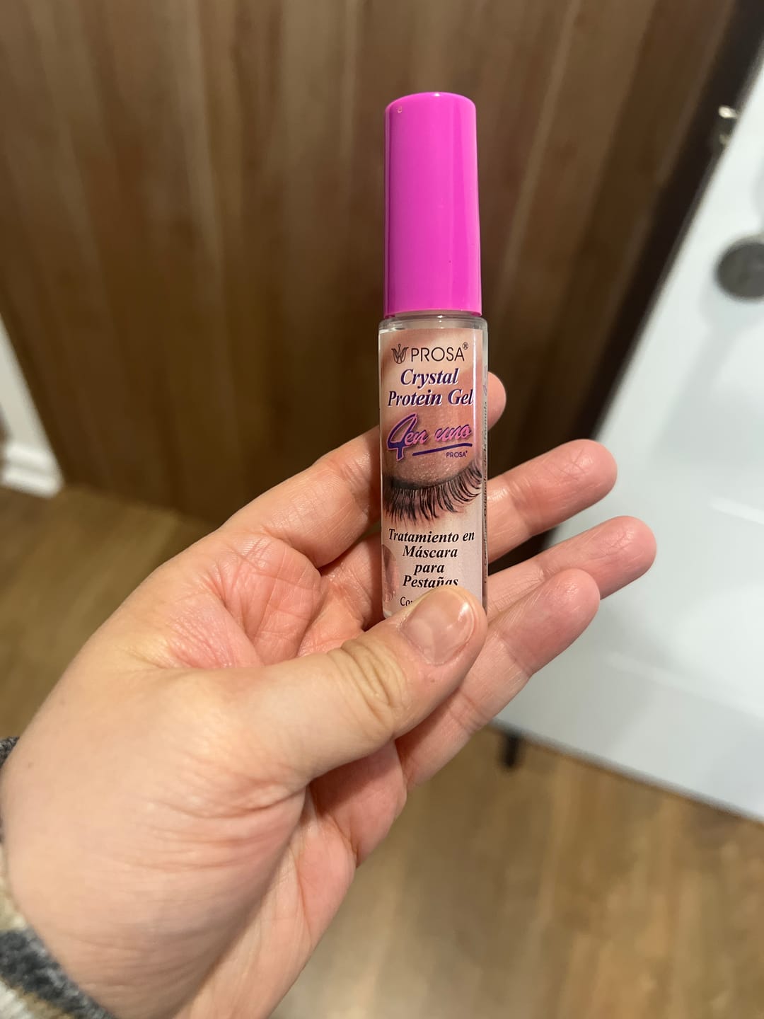 Customer photo review of Máscara CRYSTAL PROTEIN GEL