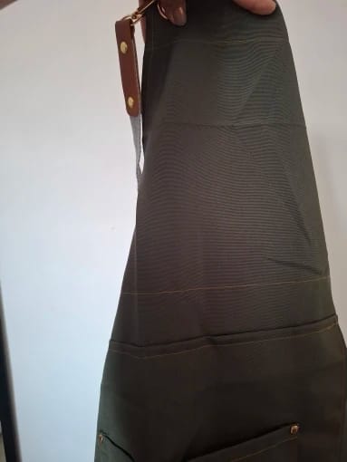 Customer photo review of Tablier de Cuisine Avec Poche