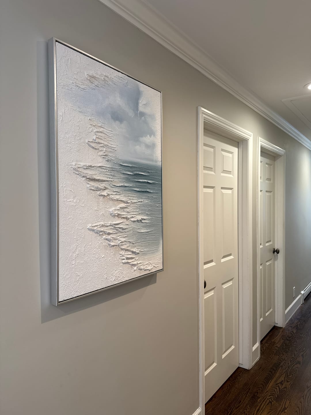 Customer photo review of Plaster Art Texture Painting #SG421