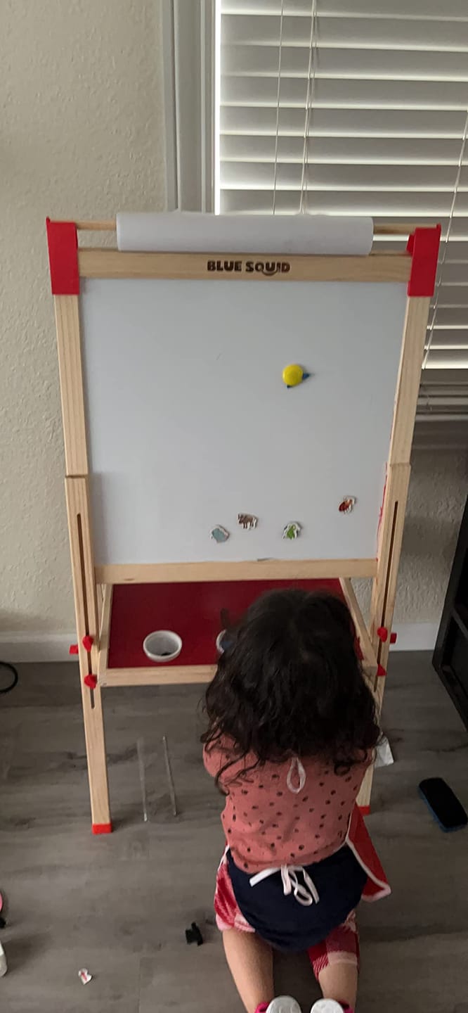 Customer photo review of Art Easel with 100+ Accessories