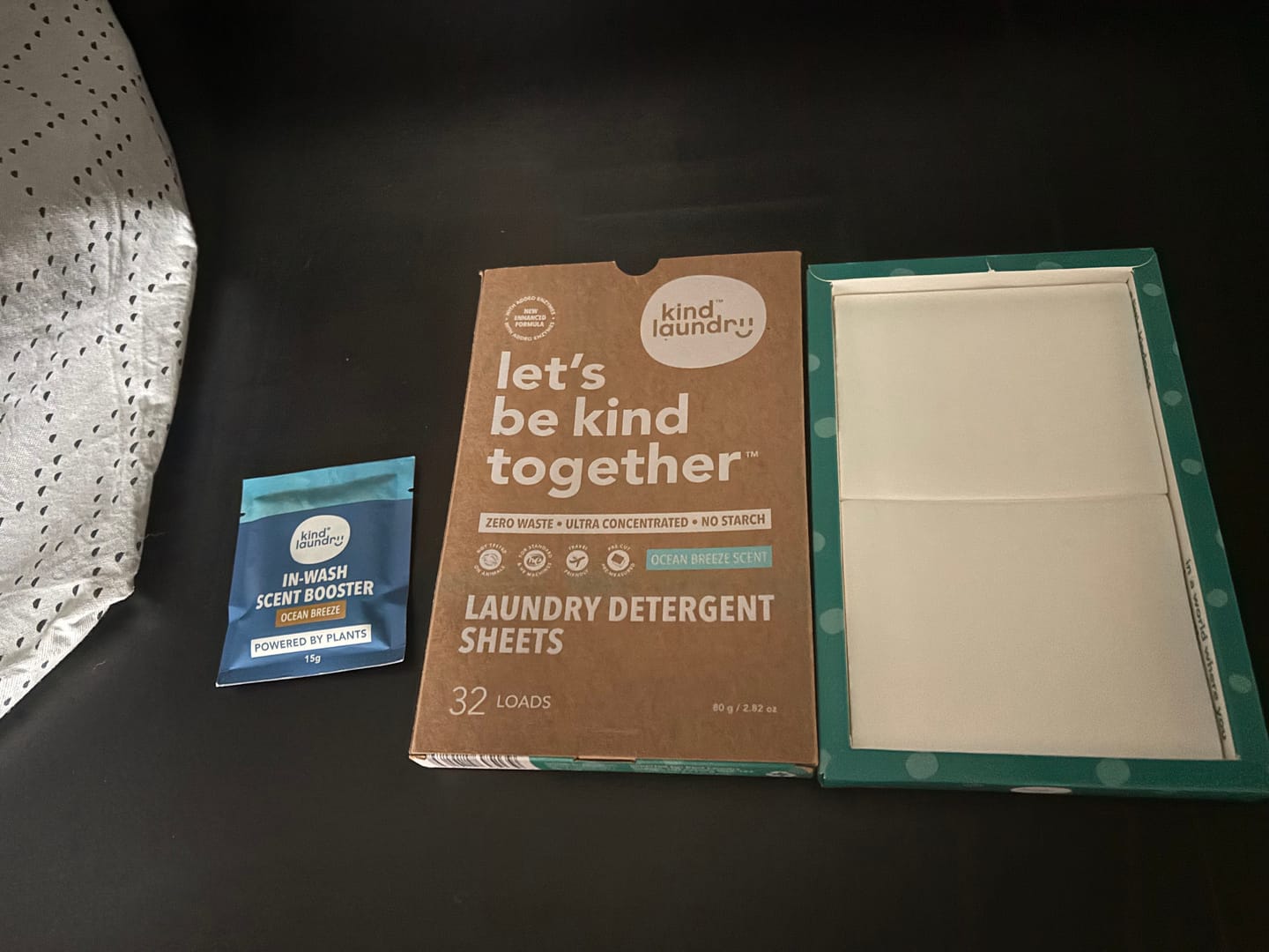 Customer photo review of Laundry Detergent Sheets