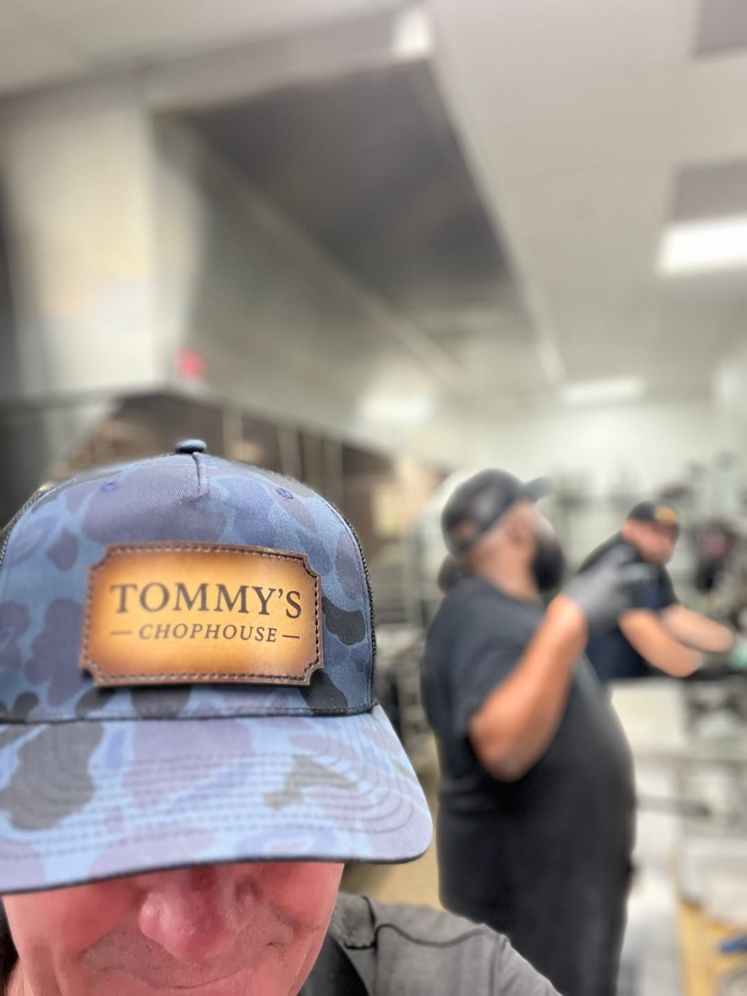 Customer photo review of Richardson 112 Custom Leather Patch Hats