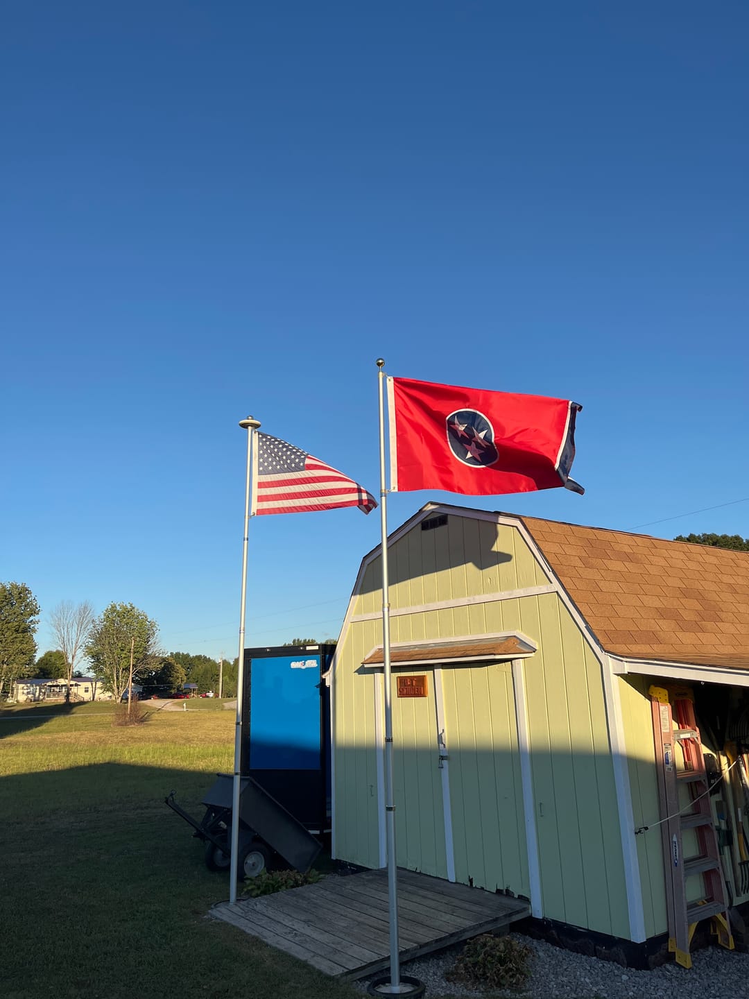 Customer photo review of 3' x 5' American Flag