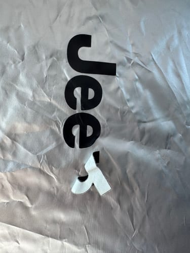 Customer photo review of Faltbare Auto-Sonnenblende mit Logo