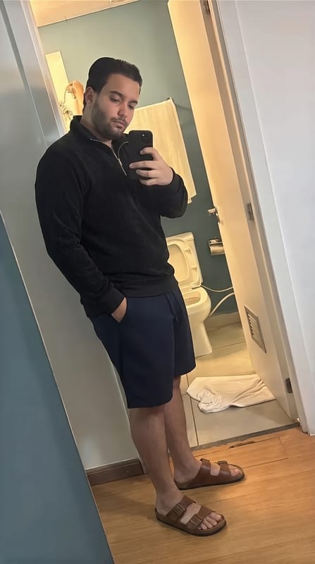 Customer photo review of Darkwave Noble Pullover Sweater - Cross & Crown