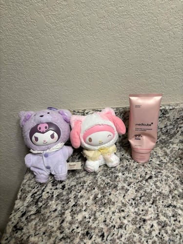 Customer photo review of PDRN Pink Whip Cleanser