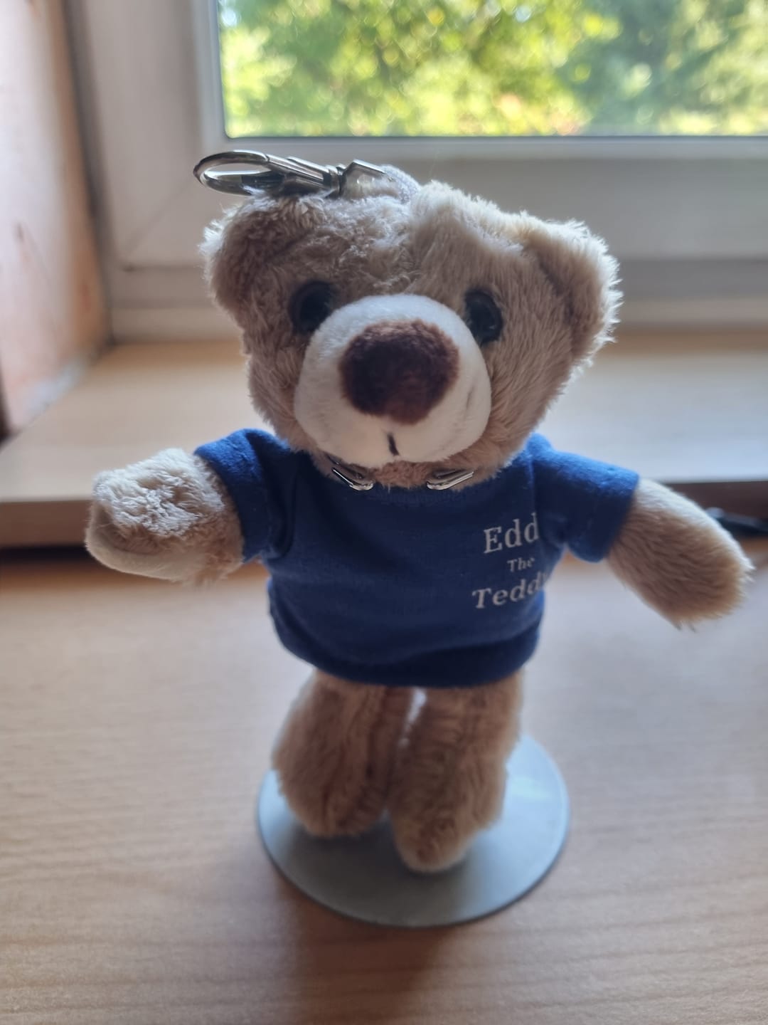 Customer photo review of Eddy The Teddy Bear Keyring
