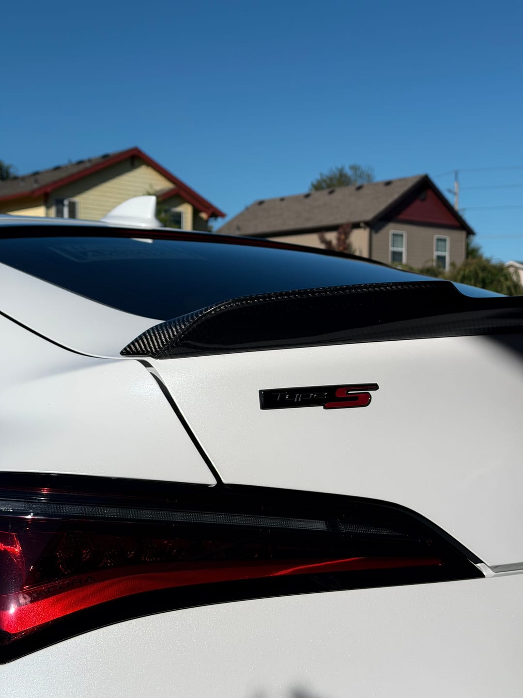 Customer photo review of 2023-Up Acura Integra Extended Rear Spoiler