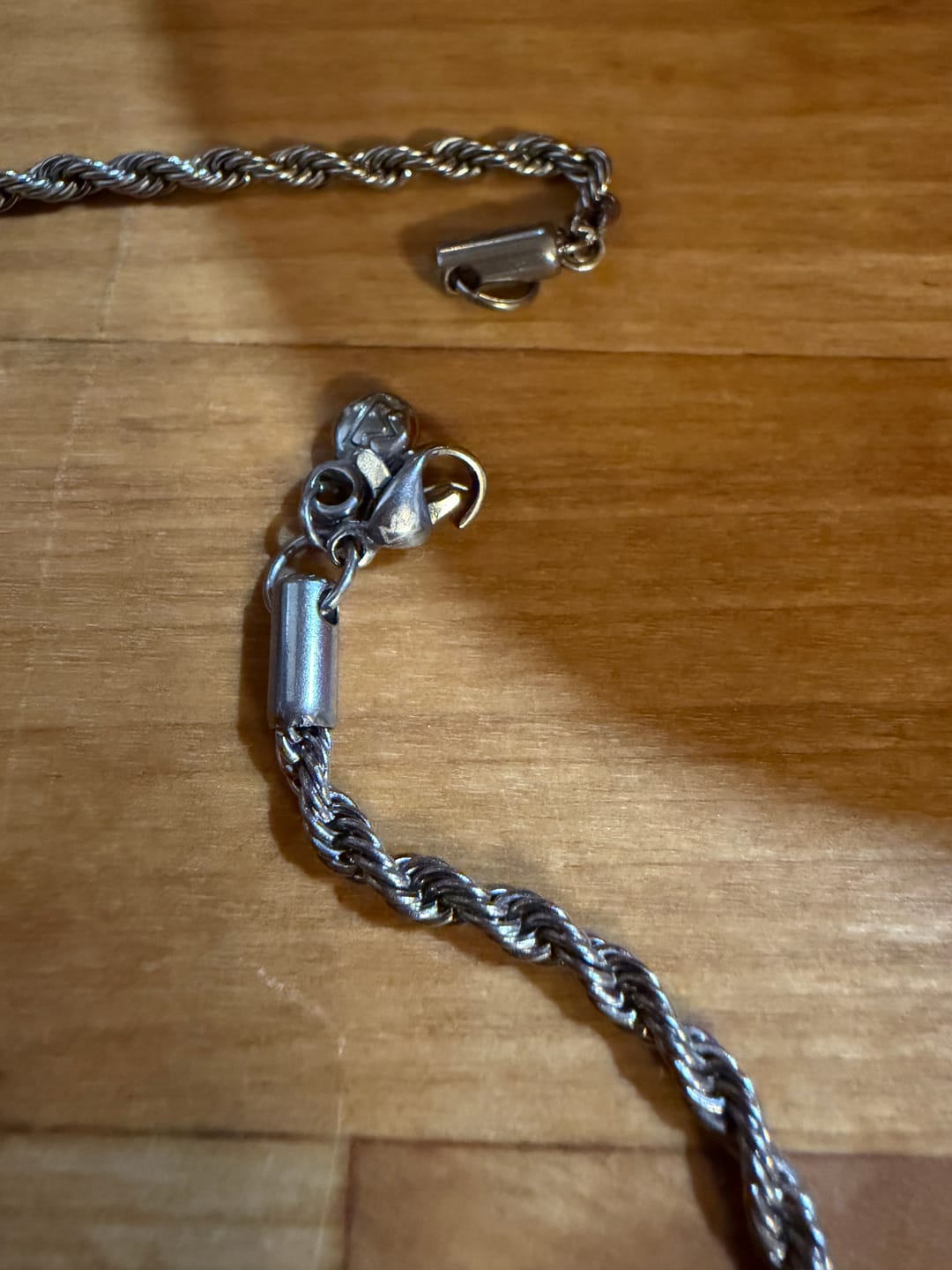 Customer photo review of Rope Chain - Silver