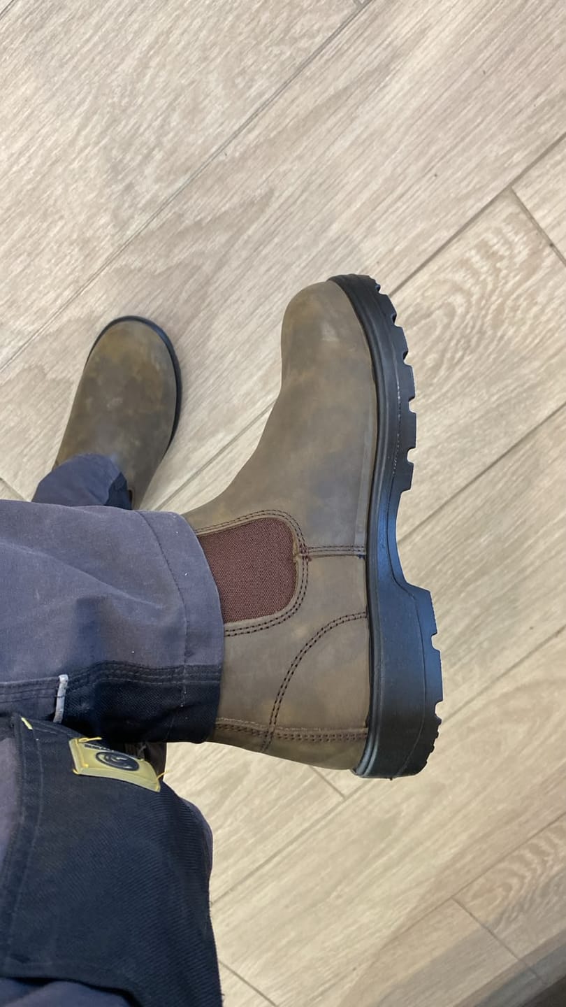 Customer photo review of Foundry Chelsea Boot Brown