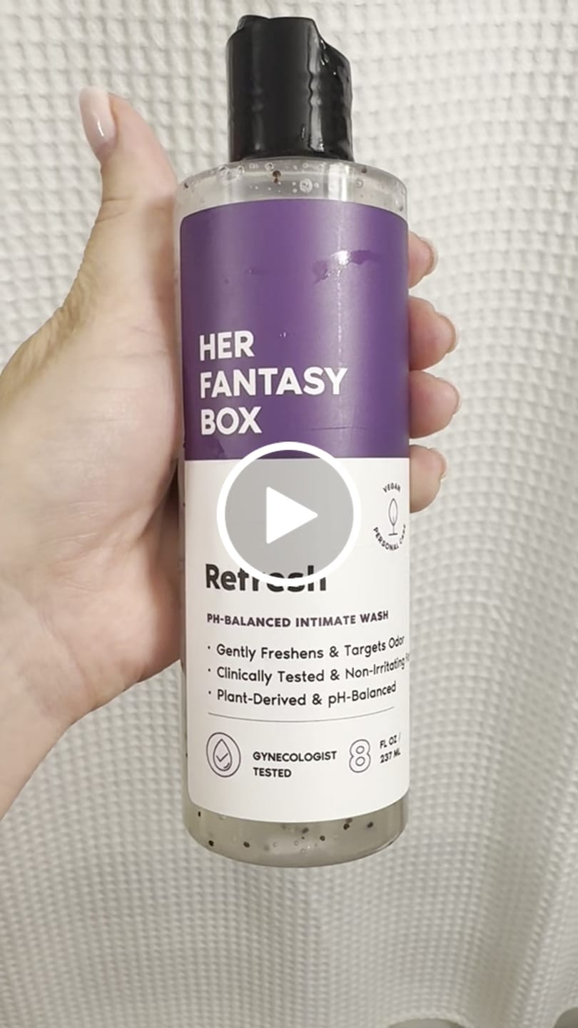 Customer video review of Refresh Plant Based Intimate Body Wash for Women - pH Balancing