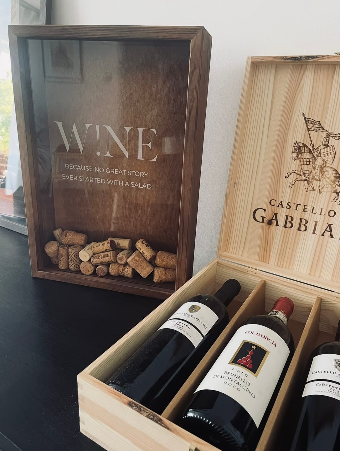 Customer photo review of WINE!