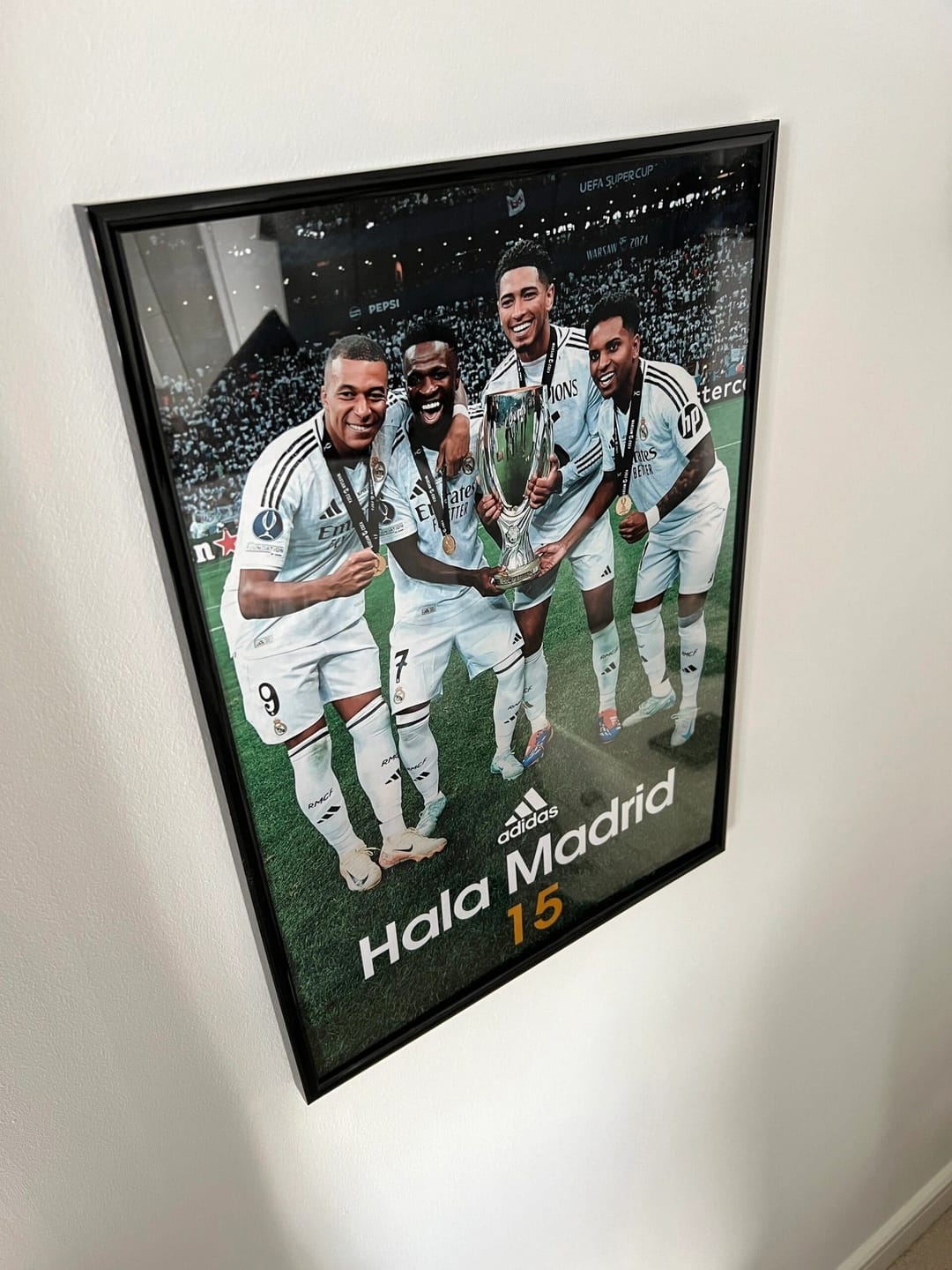Customer photo review of Hala Madrid 15 Poster