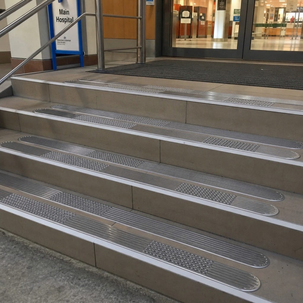 Customer photo review of 316 Stainless Steel Tactiles DDA Compliant Safety