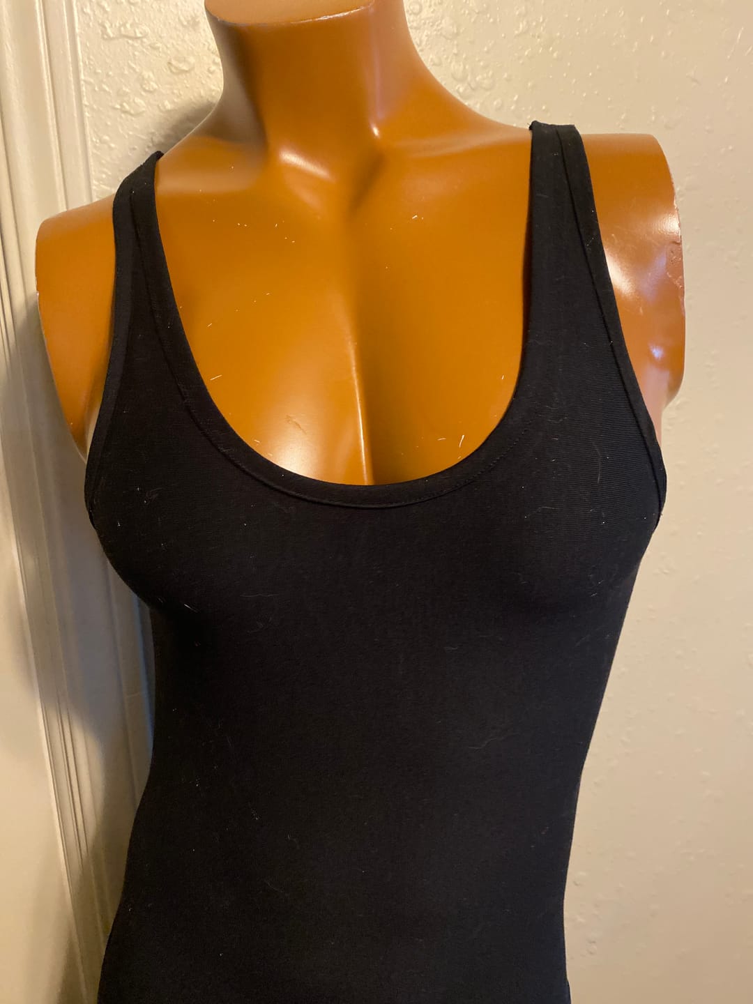 Customer photo review of Black Cotton Jersey Knit