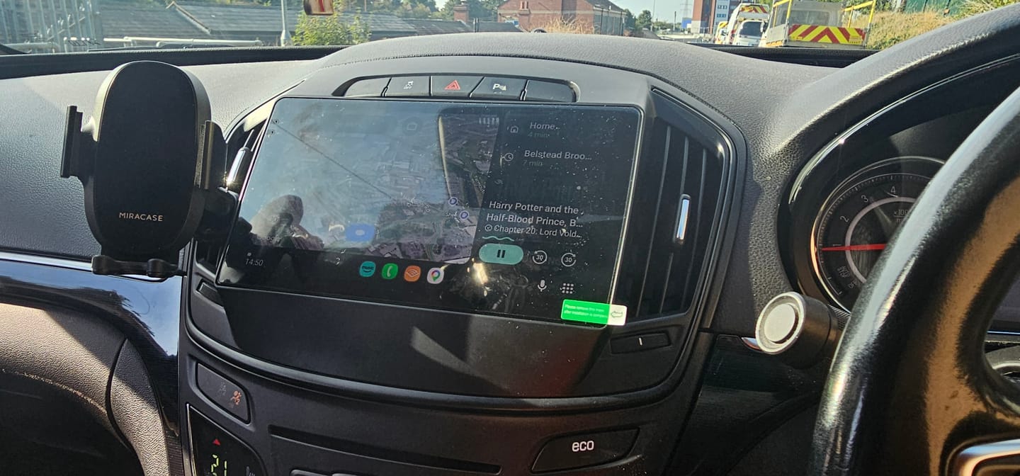 Customer photo review of Vauxhall Insignia/Buick Regal 2013-2017 Wireless Apple CarPlay Upgrade Kit