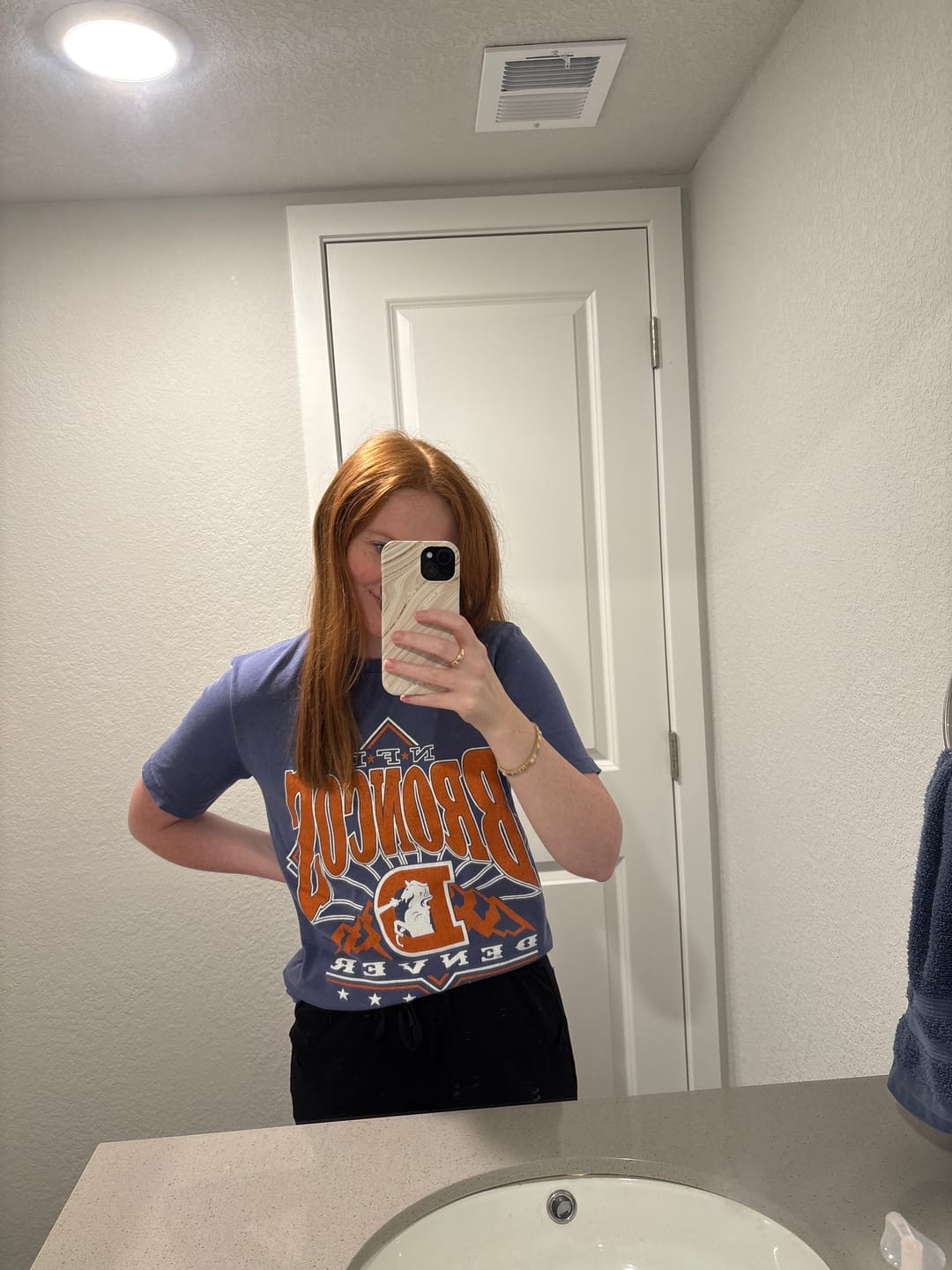Customer photo review of Broncos Vintage Tee