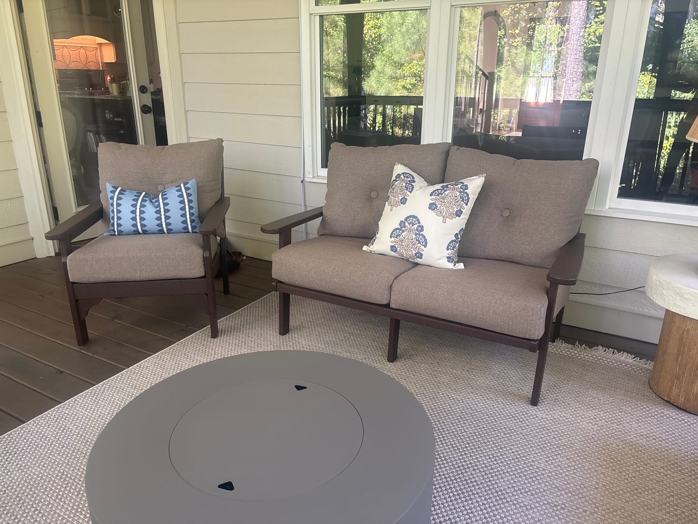 Customer photo review of Water Repllent Synthetic Down Alternative Lumbar Pillow Insert, Karate-Chop Effect, 13"x21" (for Cover Size 12"x20")