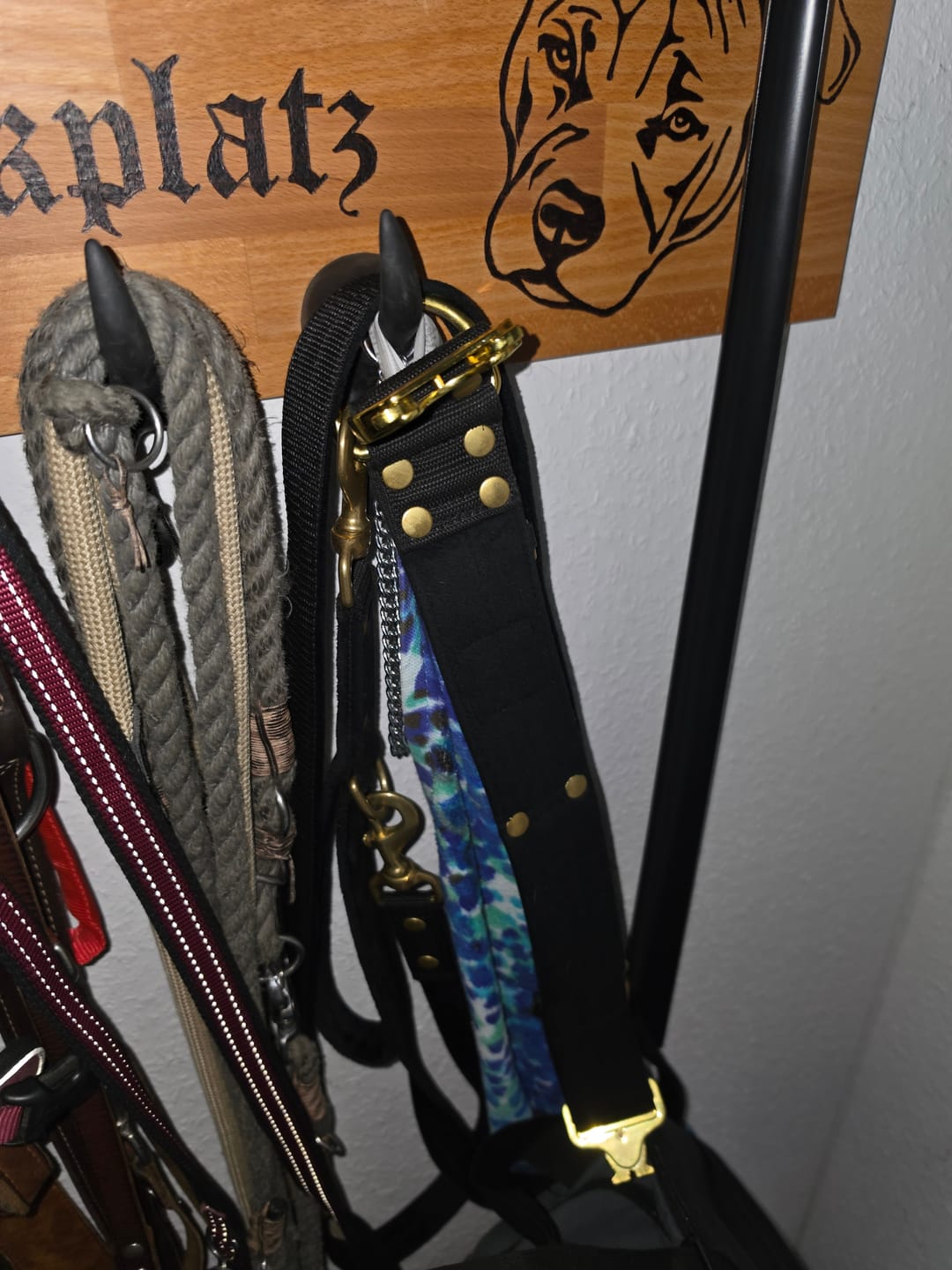 Customer photo review of Multi Guard Leash Golden Svart - Multi-väktarkoppel
