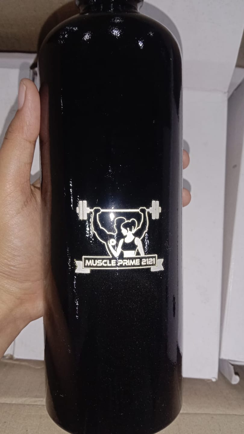 Customer photo review of Premium Water Bottle | Best for Corporate Gifting | PrintMine.in