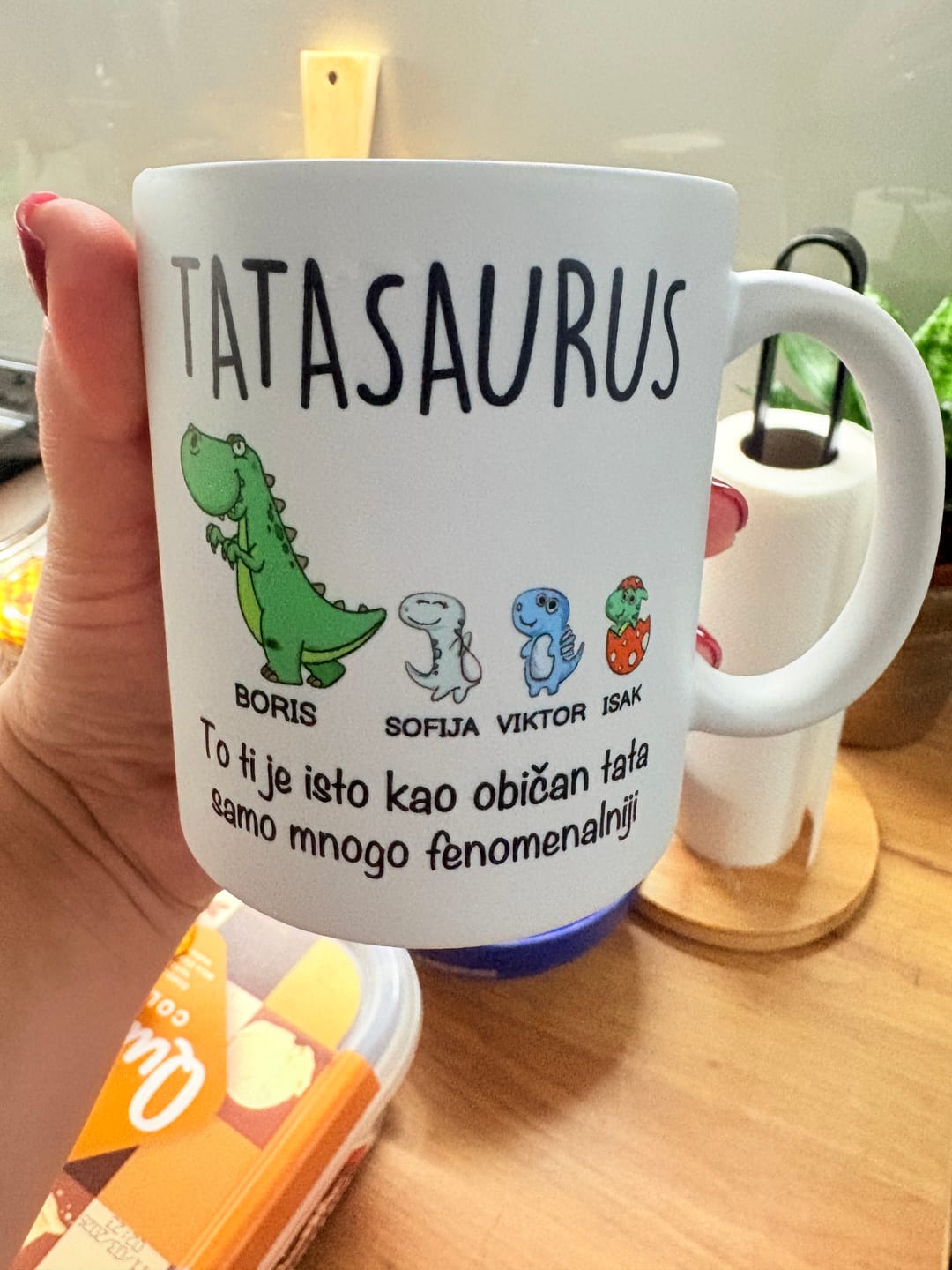 Customer photo review of Tatasaurus i deca šoljica