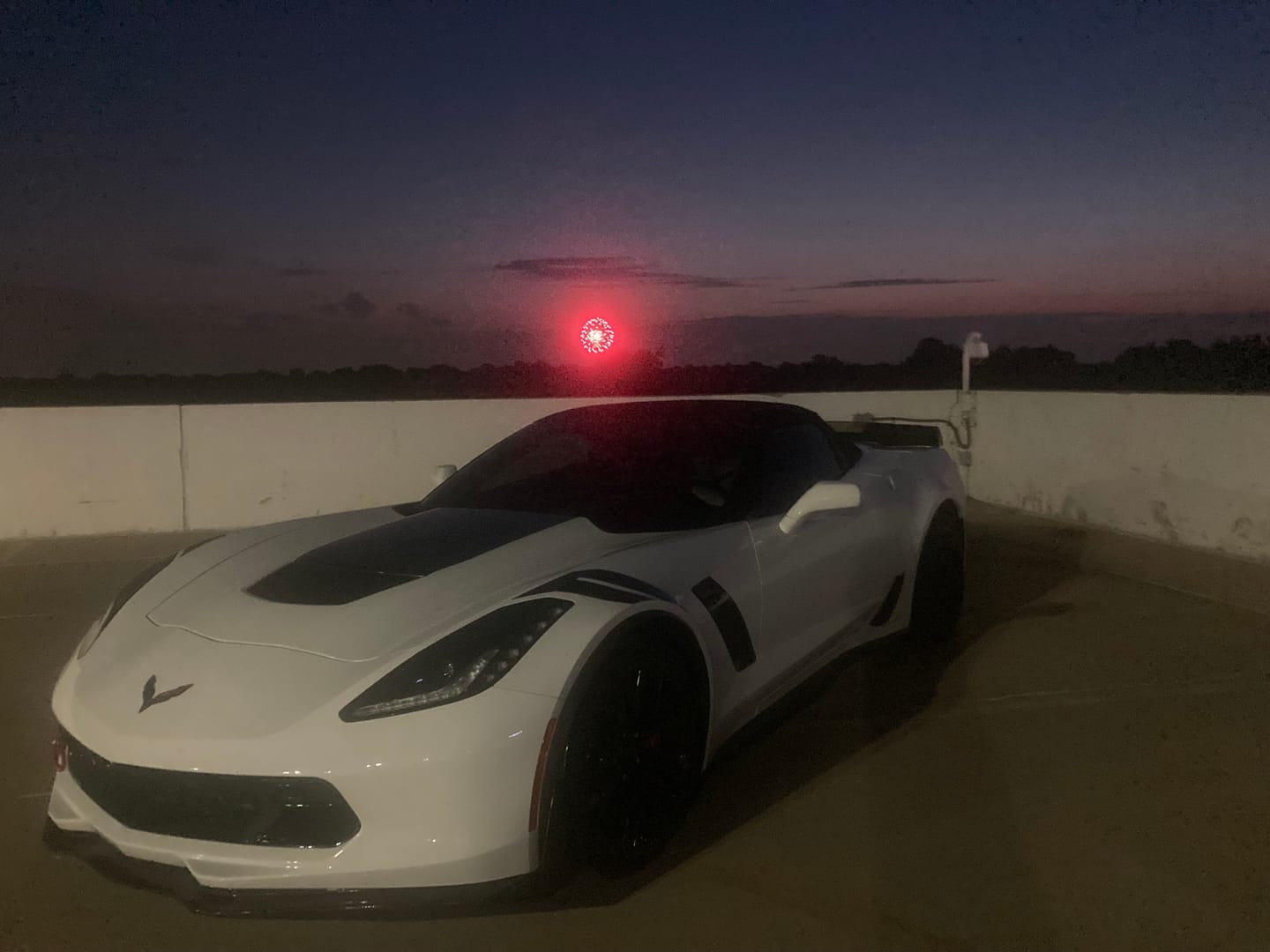Customer photo review of Corvette C7 Add On Rear Bumper Diffuser
