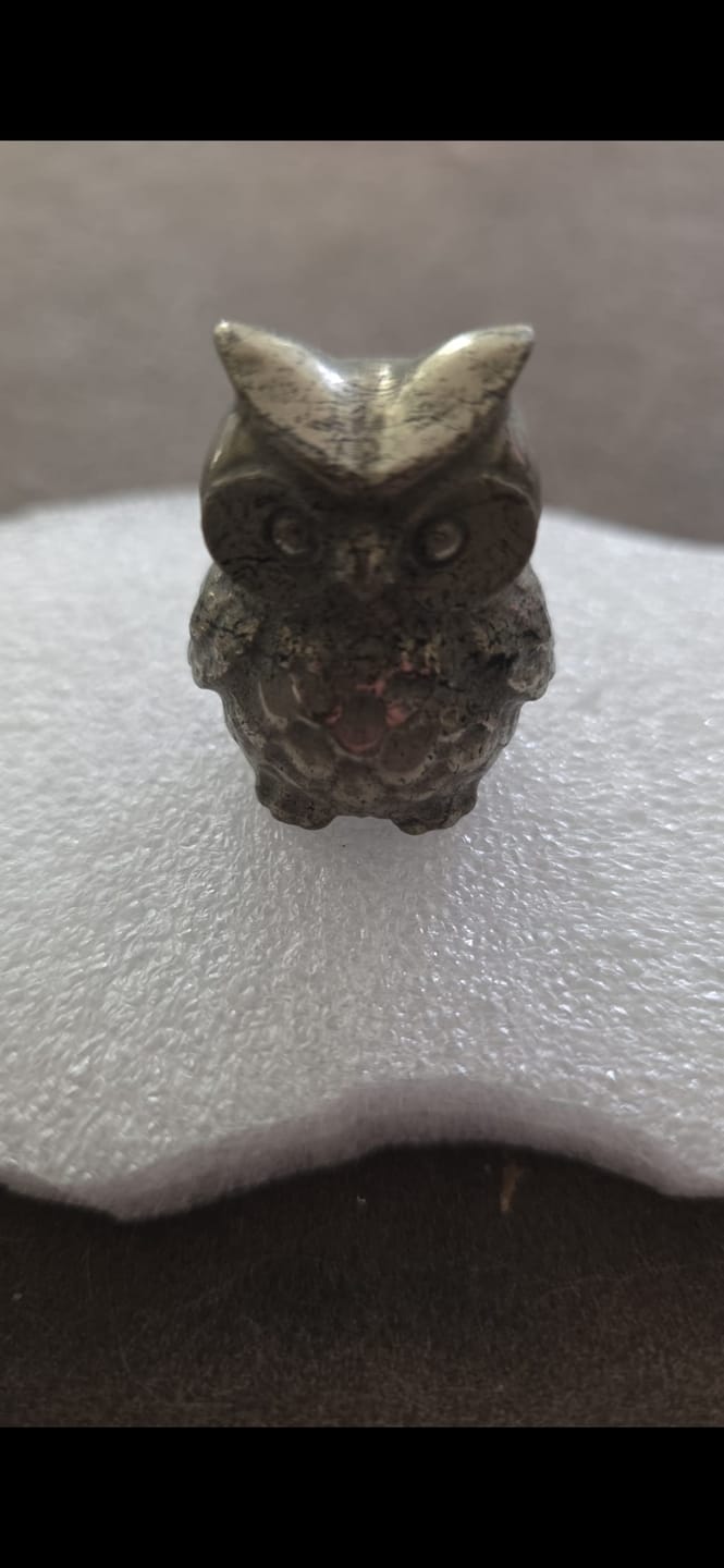 Customer photo review of Crystal Owl Carving