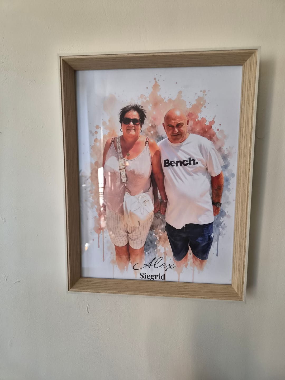 Customer photo review of Euer Foto als Kunstwerk – mit Live-Vorschau, als Poster oder Leinwand