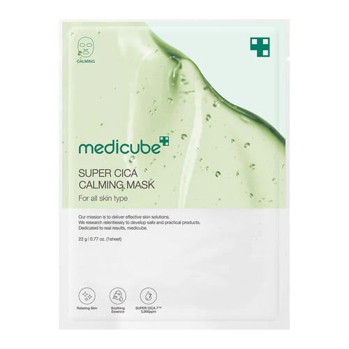 Customer photo review of Super Cica Calming Mask