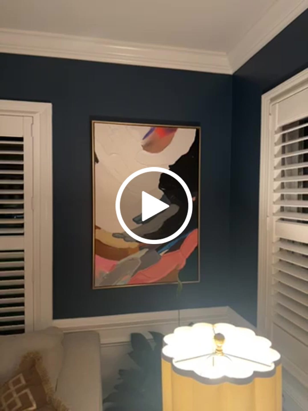 Customer video review of Colorful Painting #CA039