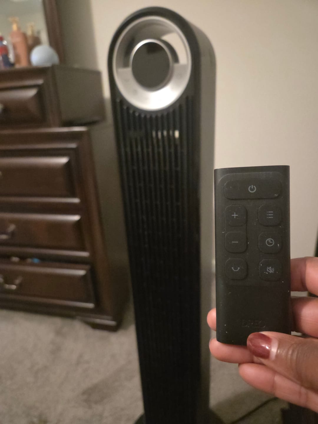 Customer photo review of Tower Fan 519