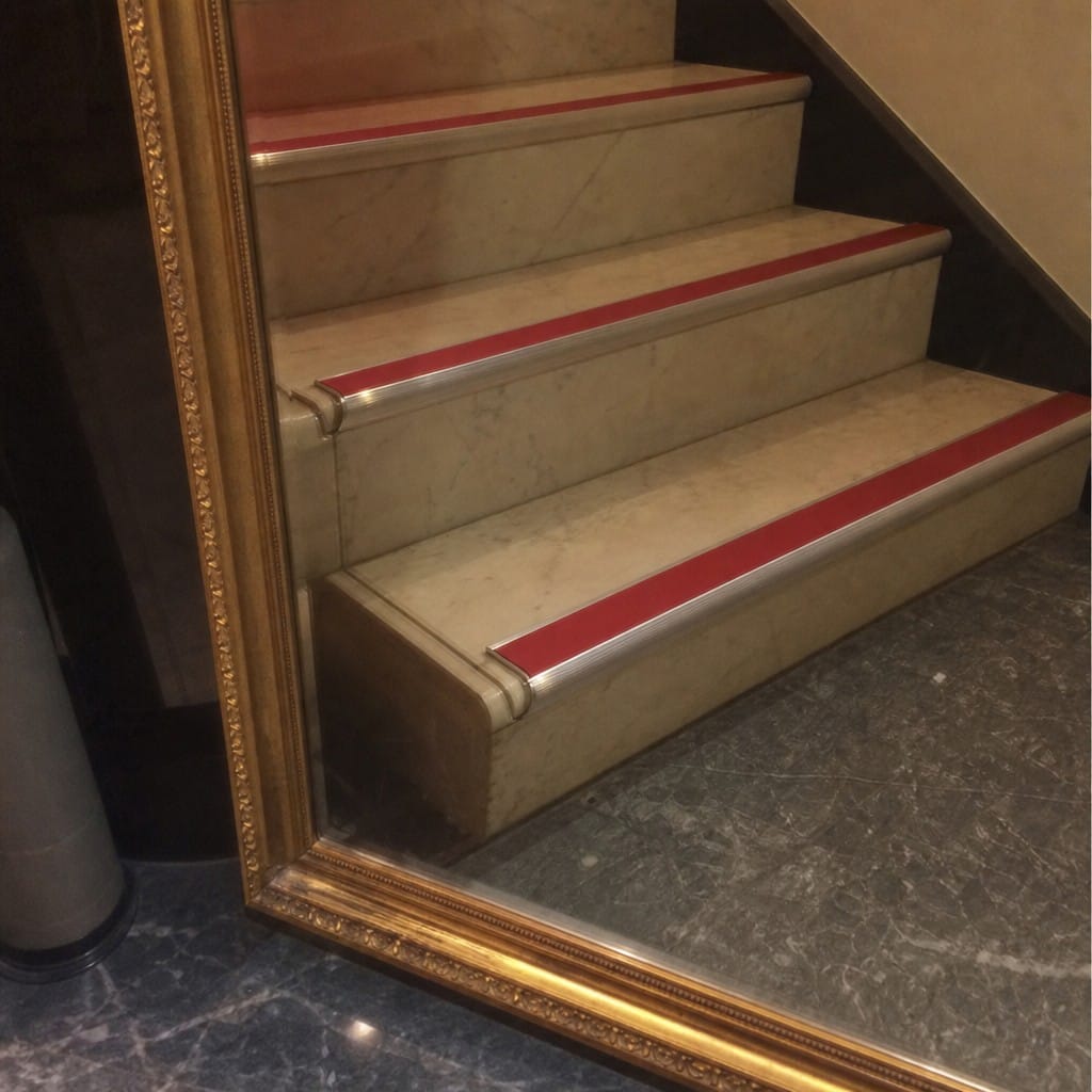 Customer photo review of Bullnose Stair Nosing 70mm Tread Aluminium 3.22m Single Channel