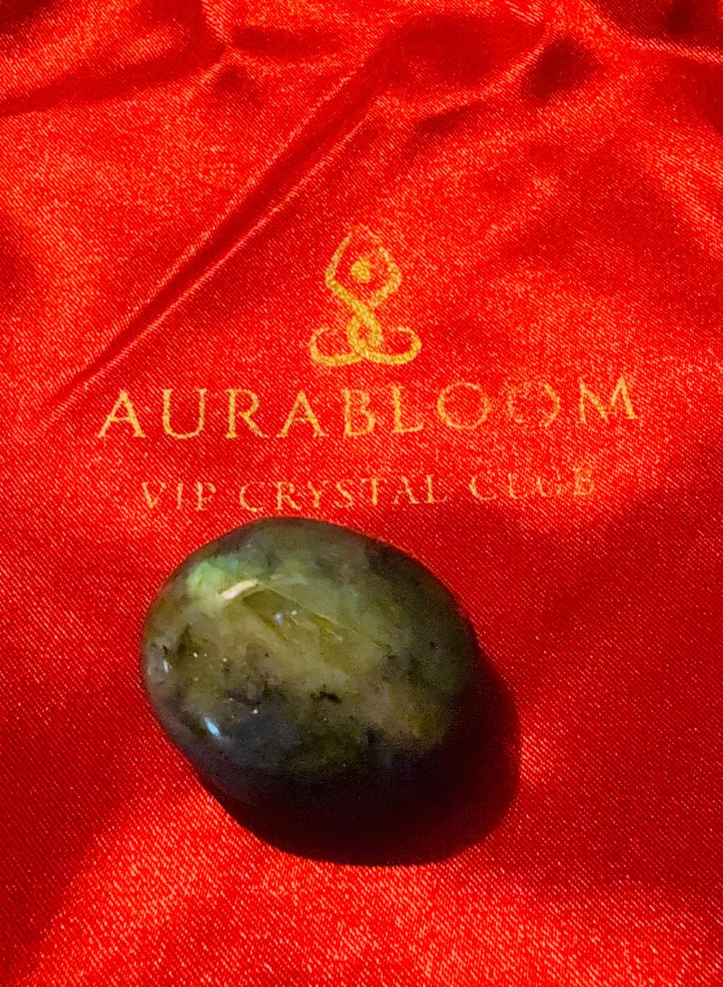 Customer photo review of Labradorite Pocket Stone