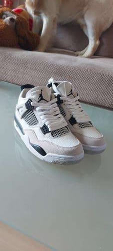 Customer photo review of Air Jordan 4 Military Black