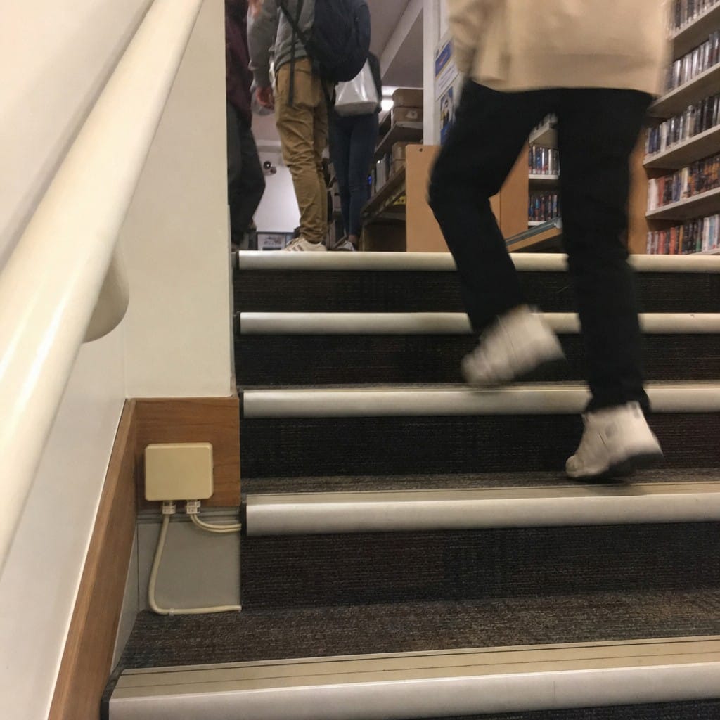 Customer photo review of Two Port LED Connector Block for Stair Nosing Lighting